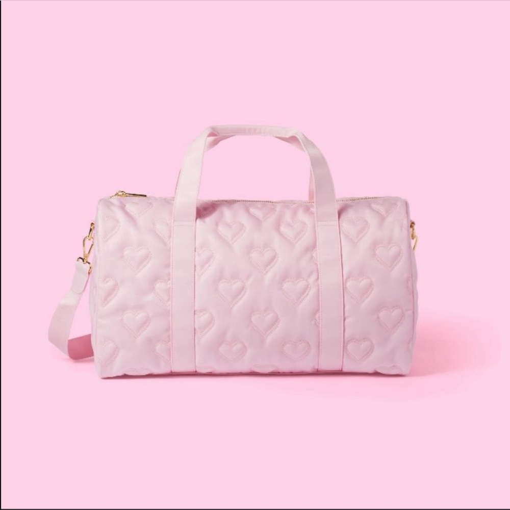 Stoney Clover Lane heart duffle.